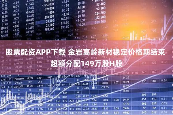 股票配资APP下载 金岩高岭新材稳定价格期结束 超额分配149万股H股